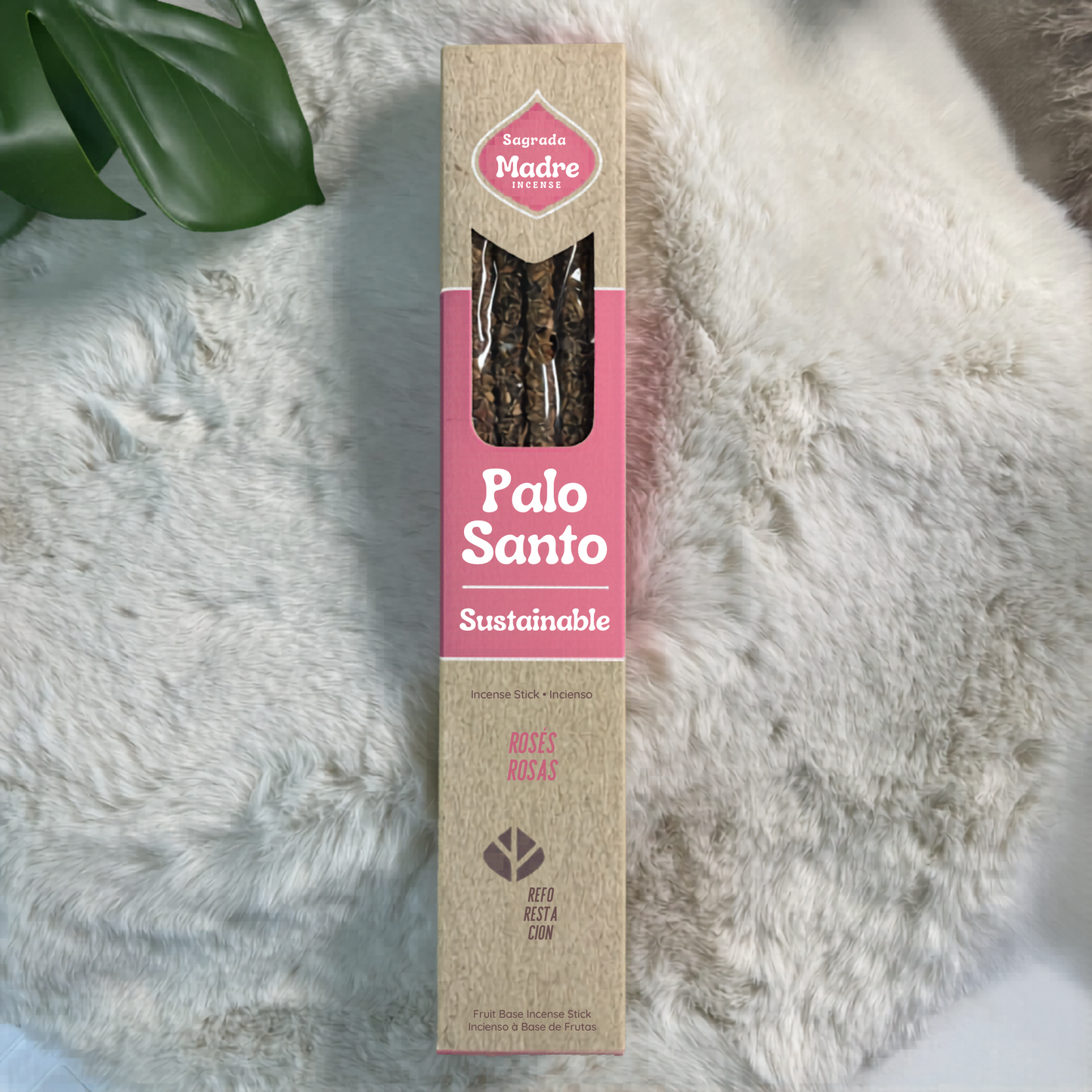 Sagrada Madre Räucherstäbchen -
Palo Santo & Rose
