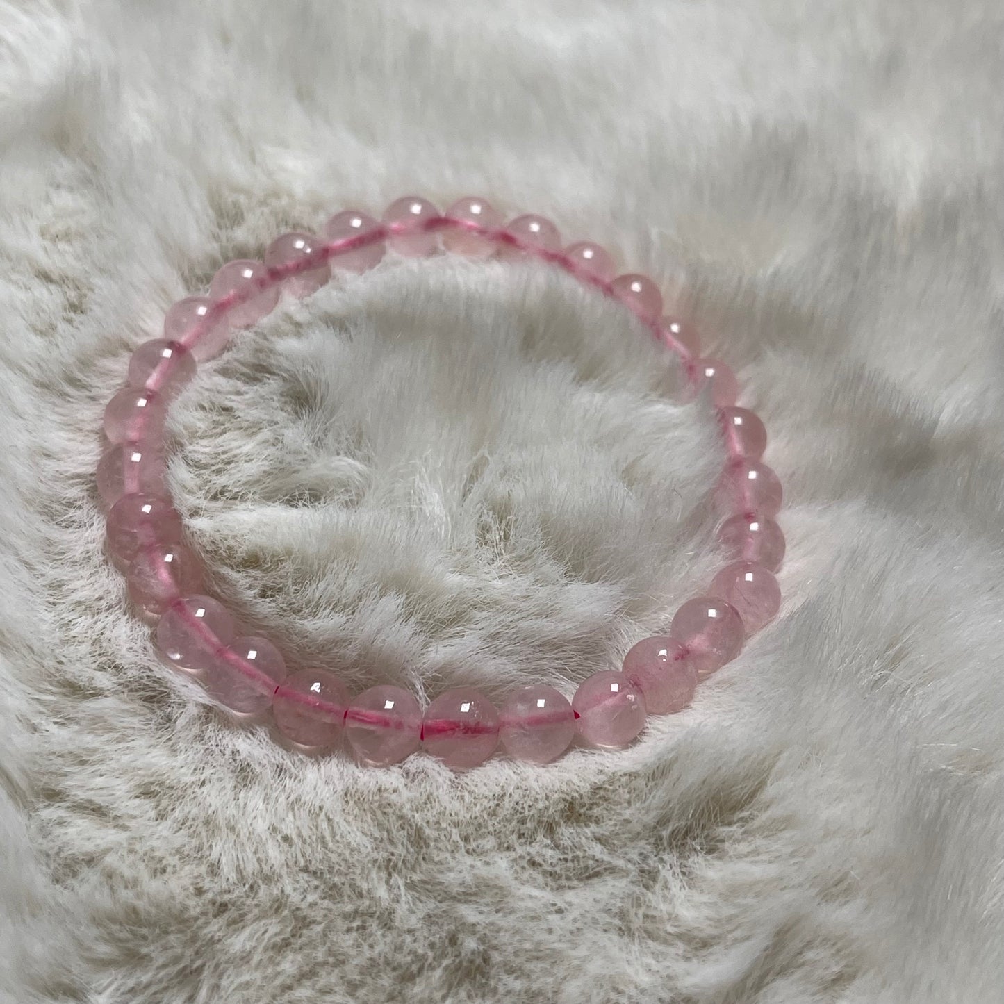 Rosenquarz Armband