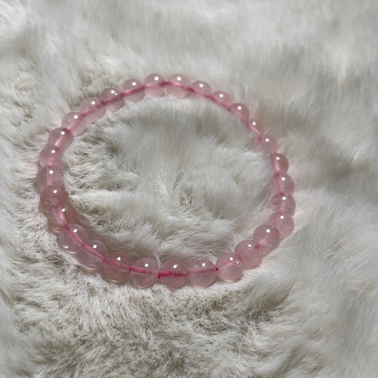 Rosenquarz Armband